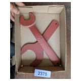 (2) Large Wrenches
