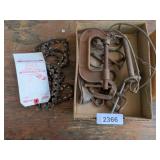 3" C-Clamp, Pins, Flare Tool & Chain