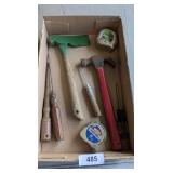 Small Axe, (2) Tape Measures & Screwdrivers