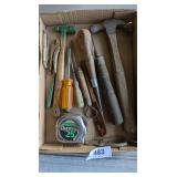 Hammer, Locking Pliers, Screwdriver &