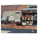 Fire Safe & Metal Toolbox w/ Electrical Supplies