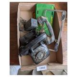 Vintage Telephones & License Plates -**