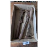 (3) Large Vintage Pipe Wrenches -