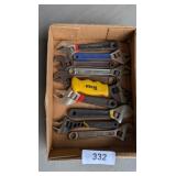 Assorted Adjustable Wrenches