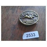 1977 Hesston Rodeo Limited Edition Belt Buckle