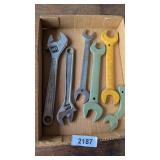 (2) Crescent Wrenches & (4) Other Wrenches -
