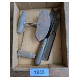 Vintage Sliding T Level, Food Chopper, Weeder &