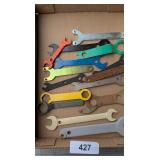 Assorted Flat Wrenches - Yamaha, PrestoLite, Other