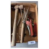 Ball Pein Hammer, Axe, Snips, Punches &