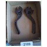 8" B&C Railroad Adjustable Wrench &