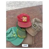 (3) John Deere Hats & Other Hat