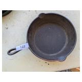 Vintage Hammered Cast Iron Skillet - 10.5"