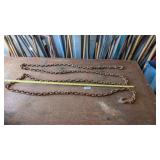 Chain w/ (2) Hooks