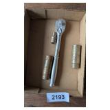 Snap-on Ratchet & Sockets - 1/2" drive