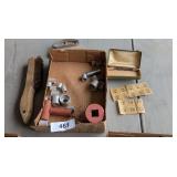 Assorted Sockets, Wire Brush &