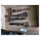 (4) Vintage Pipe Wrenches