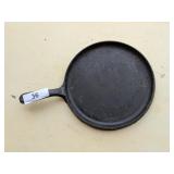 Cast Iron Flat Griddle - 10"