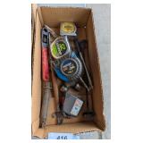 (4) Tape Measures, Magnet, Craftsman Tool & Other