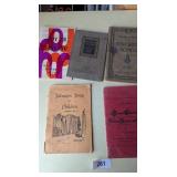 (4) Vintage Song Books & Other Vintage Book