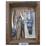 (4) Pliers & (1) Snap Ring Pliers