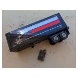 Plastic Tonka Semi Trailer & Die Cast Car