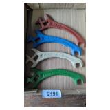 (4) Vintage Wrenches