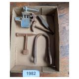 Vintage Gas or Water Shut off Wrench, Clevis, +