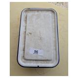 Vintage Enamelware Refrigerator Storage Box