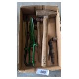 Hammer, Sledgehammer, Sockets, Snips & Other