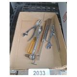 Pliers, Crescent Wrench & Nut Driver