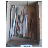 Assorted Punches & Pair of Pliers - Craftsman