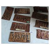 Assorted License Plates