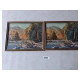 English Indiana Picture Thermometers