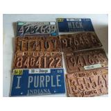 Assorted License Plates