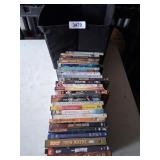 Tote w/ Western DVDs & Other DVDs