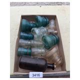 Insulators & Glass Brown Bottle