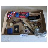 Ashtray, Multi-Tool, Pocket Watch Case, +