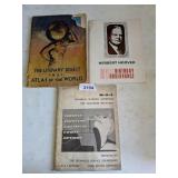 Vintage 1931 Atlas of The World, +