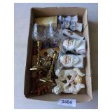 Elvis Plaque, Teacup, Bear Figurines & Other