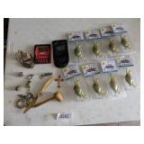 Crab Suspenders, Yahtzee Game, Wooden Pipe, +