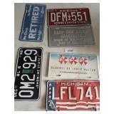 Assorted License Plates