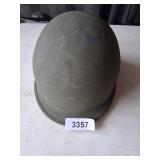 WW2 M1 Helmet Rear Seam