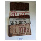 Assorted License Plates