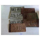 Assorted License Plates