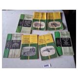 (7) John Deere Operator Manuals