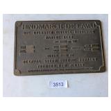 DeLaeal Brass Sign