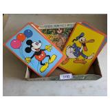 Vintage Walt Disney United States Map Puzzle &