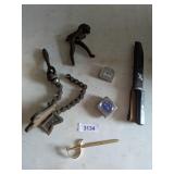 Knives, Pipe Vise, Tape Measures & Other
