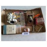 Vintage Bottles, Razor, Dog Bank, Cannon, +