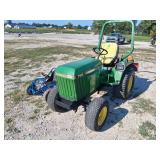 John Deere 755 Diesel Tractor w/ ???
